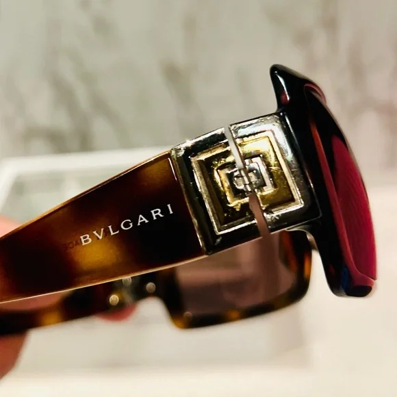 Bulgari Tortoise Shell Sunglasses - Picture 10 of 15